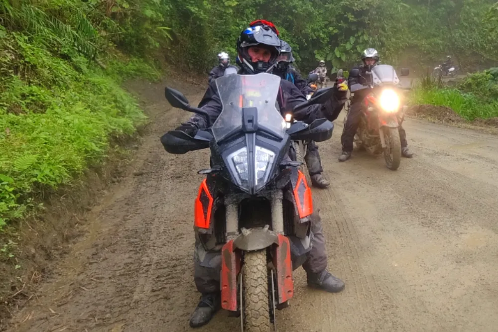 Self-guided motorcycle tour in Ecuador